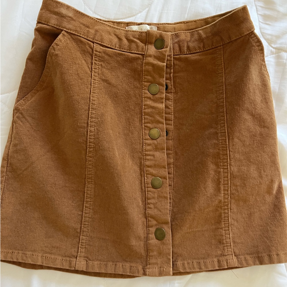 Corduroy Skirt